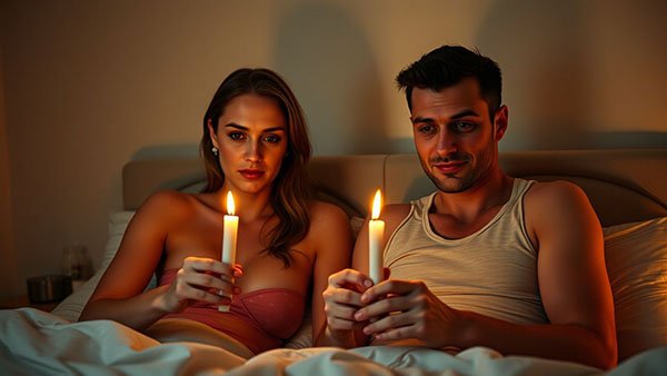 ongepaste kaarsen voor wax play