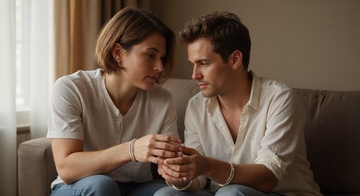 Een man en vrouw delen een intieme BDSM-sessie met vertrouwen. Een man en vrouw hebben een BDSM Sexcontact in Noord-Brabant.